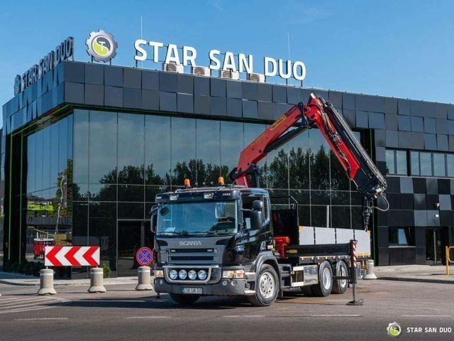 Scania P270 6x2 PALFINGER PK 20002 HDS Crane Rotator - Dropside/ Flatbed truck, Crane truck: picture 2 Scania P270 6x2 PALFINGER PK 20002 HDS Crane Rotator - Dropside/ Flatbed truck, Crane truck: picture 2