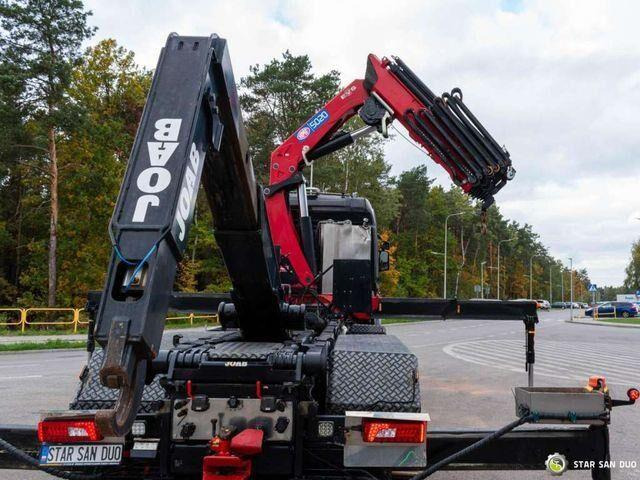 Scania R580 8x4 HMF 5020-K6, JOAB L20 5200AK Hooklift - Hook lift truck, Crane truck: picture 5 Scania R580 8x4 HMF 5020-K6, JOAB L20 5200AK Hooklift - Hook lift truck, Crane truck: picture 5