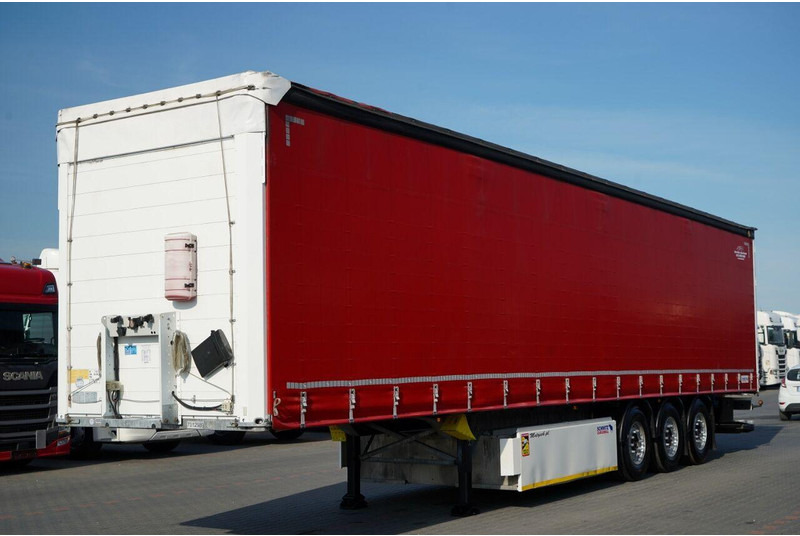 Schmitz Cargobull FIRANKA / STANDARD / 2x OŚ PODNOSZONA / WINDA / KOSZ NA PALETY / - Curtainsider semi-trailer: picture 3 Schmitz Cargobull FIRANKA / STANDARD / 2x OŚ PODNOSZONA / WINDA / KOSZ NA PALETY / - Curtainsider semi-trailer: picture 3