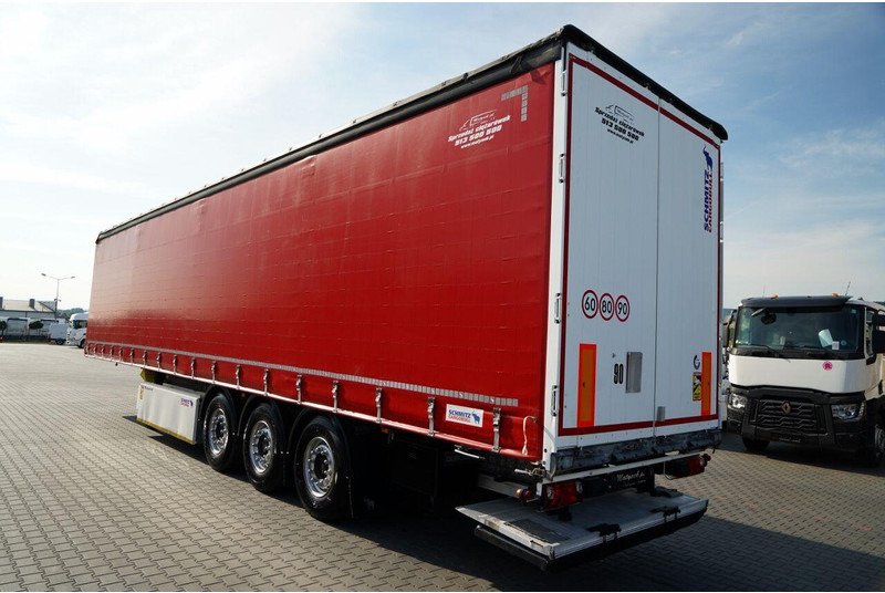 Schmitz Cargobull FIRANKA / STANDARD / 2x OŚ PODNOSZONA / WINDA / KOSZ NA PALETY / - Curtainsider semi-trailer: picture 5 Schmitz Cargobull FIRANKA / STANDARD / 2x OŚ PODNOSZONA / WINDA / KOSZ NA PALETY / - Curtainsider semi-trailer: picture 5