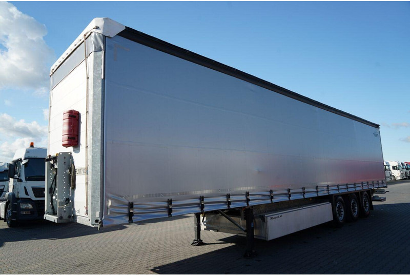 Schmitz Cargobull FIRANKA / WINDA ZAŁADOWCZA / 2x OŚ PODNOSZONA / KOSZ NA PALETY - Curtainsider semi-trailer: picture 4 Schmitz Cargobull FIRANKA / WINDA ZAŁADOWCZA / 2x OŚ PODNOSZONA / KOSZ NA PALETY - Curtainsider semi-trailer: picture 4