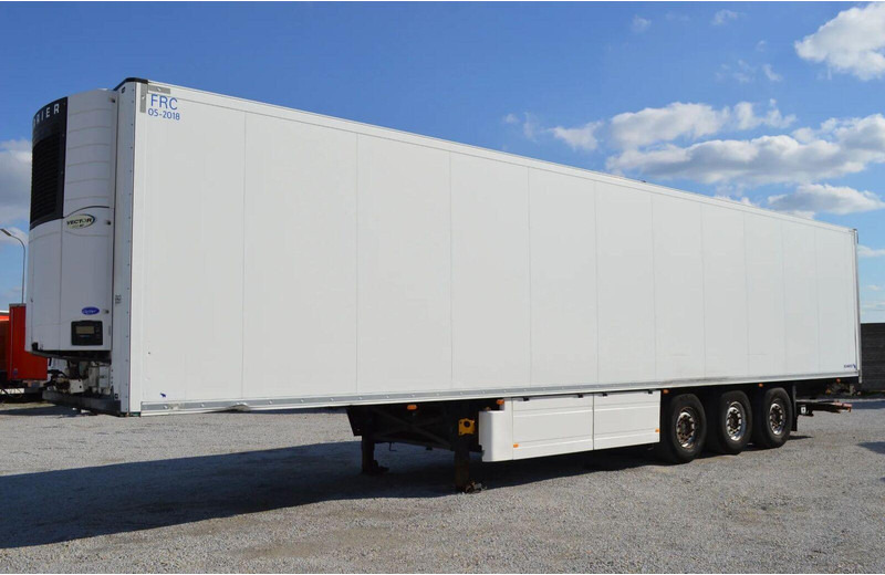 Schmitz Cargobull SKO 24REFRIGERATOR + LIFT ROLLER SHUTTER CARRIER VECTOR 1850Mtº - Refrigerator semi-trailer: picture 2 Schmitz Cargobull SKO 24REFRIGERATOR + LIFT ROLLER SHUTTER CARRIER VECTOR 1850Mtº - Refrigerator semi-trailer: picture 2