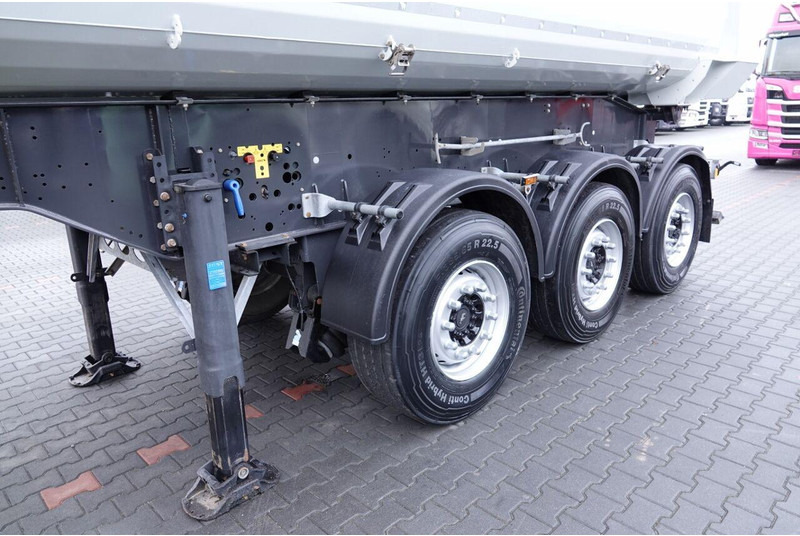Tipper semi-trailer Schmitz Cargobull WYWROTKA 25 m3 / STALOWA / 2021 ROK / RYNNA WANNA HP / OŚ PODNOS: picture 10
