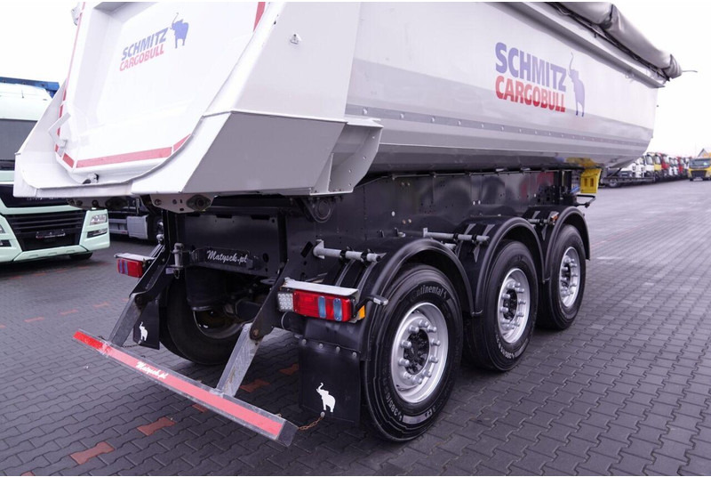 Tipper semi-trailer Schmitz Cargobull WYWROTKA 25 m3 / STALOWA / 2021 ROK / RYNNA WANNA HP / OŚ PODNOS: picture 13