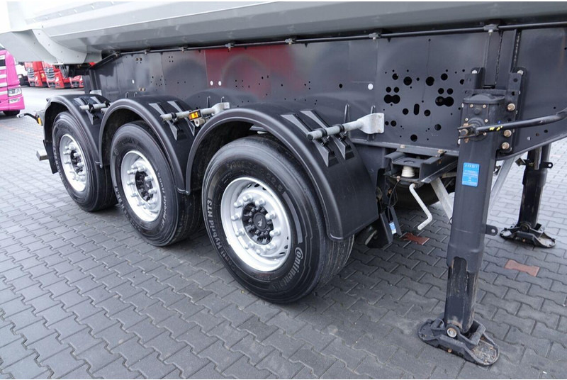 Tipper semi-trailer Schmitz Cargobull WYWROTKA 25 m3 / STALOWA / 2021 ROK / RYNNA WANNA HP / OŚ PODNOS: picture 9