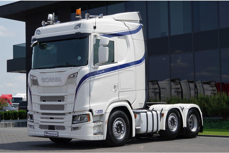 Scania S 500 / 6x2 / PUSHER / RETARDER / I-PARK COOL / FULL AIRMATIC / - Tractor unit: picture 1 Scania S 500 / 6x2 / PUSHER / RETARDER / I-PARK COOL / FULL AIRMATIC / - Tractor unit: picture 1