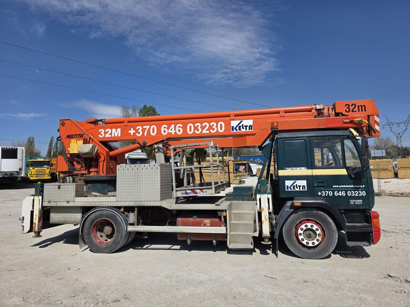 MAN 18.264 Multitel ALU 32m - Truck, Crane truck: picture 4 MAN 18.264 Multitel ALU 32m - Truck, Crane truck: picture 4