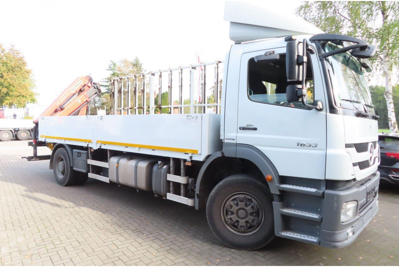 Mercedes-Benz Axor 1833 L Glasstransporter + Crane Palfinger - Truck: picture 2 Mercedes-Benz Axor 1833 L Glasstransporter + Crane Palfinger - Truck: picture 2
