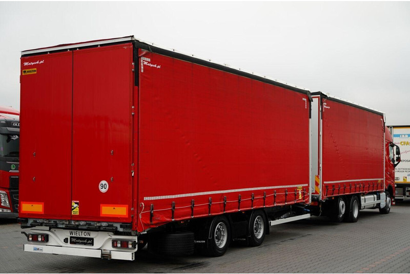 Volvo FH 460 / I-SAVE / ZESTAW TANDEM 120 M3 / PRZEJAZDOWY / I-PARK CO - Curtainsider truck: picture 3 Volvo FH 460 / I-SAVE / ZESTAW TANDEM 120 M3 / PRZEJAZDOWY / I-PARK CO - Curtainsider truck: picture 3