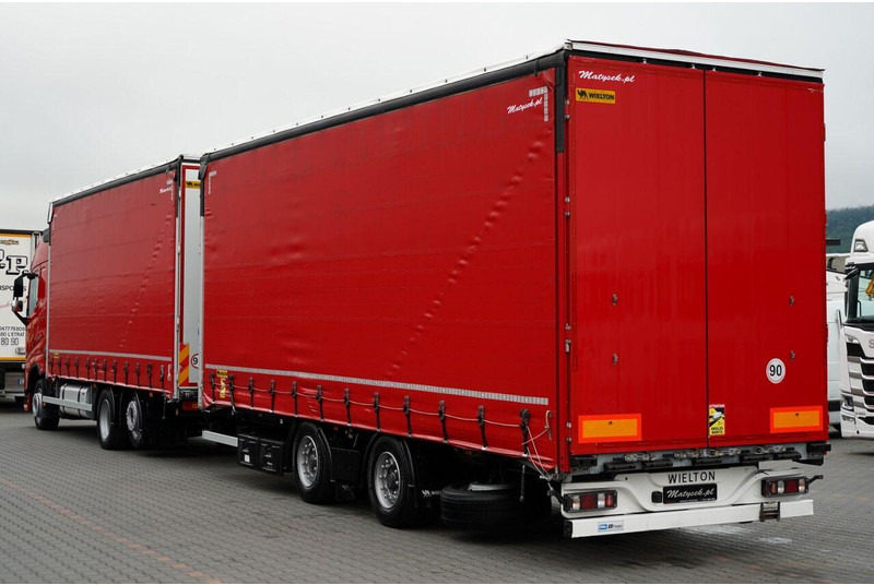 Volvo FH 460 / I-SAVE / ZESTAW TANDEM 120 M3 / PRZEJAZDOWY / I-PARK CO - Curtainsider truck: picture 2 Volvo FH 460 / I-SAVE / ZESTAW TANDEM 120 M3 / PRZEJAZDOWY / I-PARK CO - Curtainsider truck: picture 2