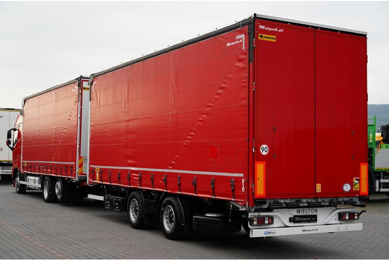 Volvo FH 460 / ZESTAW TANDEM 120 M3 / PRZEJAZDOWY / I-PARK COOL / WIEL - Curtainsider truck: picture 3 Volvo FH 460 / ZESTAW TANDEM 120 M3 / PRZEJAZDOWY / I-PARK COOL / WIEL - Curtainsider truck: picture 3
