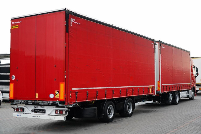 Volvo FH 460 / ZESTAW TANDEM 120 M3 / PRZEJAZDOWY / I-PARK COOL / WIEL - Curtainsider truck: picture 5 Volvo FH 460 / ZESTAW TANDEM 120 M3 / PRZEJAZDOWY / I-PARK COOL / WIEL - Curtainsider truck: picture 5