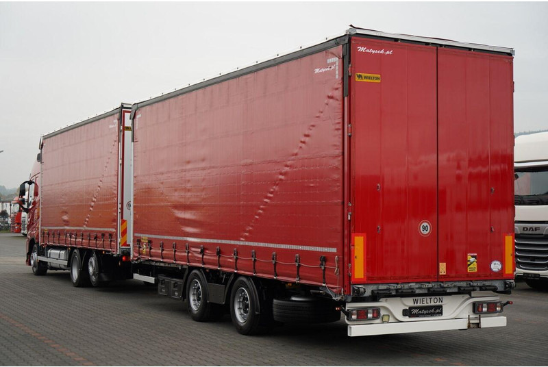 Volvo FH 460 / ZESTAW TANDEM / 120 M3 / PRZEJAZDOWY / I-SAVE / I-PARK - Curtainsider truck: picture 3 Volvo FH 460 / ZESTAW TANDEM / 120 M3 / PRZEJAZDOWY / I-SAVE / I-PARK - Curtainsider truck: picture 3
