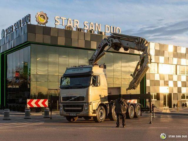 Volvo FH540 8x4 HIAB 477 E-6XS Crane Fly Jib Winch - Cab chassis truck, Crane truck: picture 5 Volvo FH540 8x4 HIAB 477 E-6XS Crane Fly Jib Winch - Cab chassis truck, Crane truck: picture 5