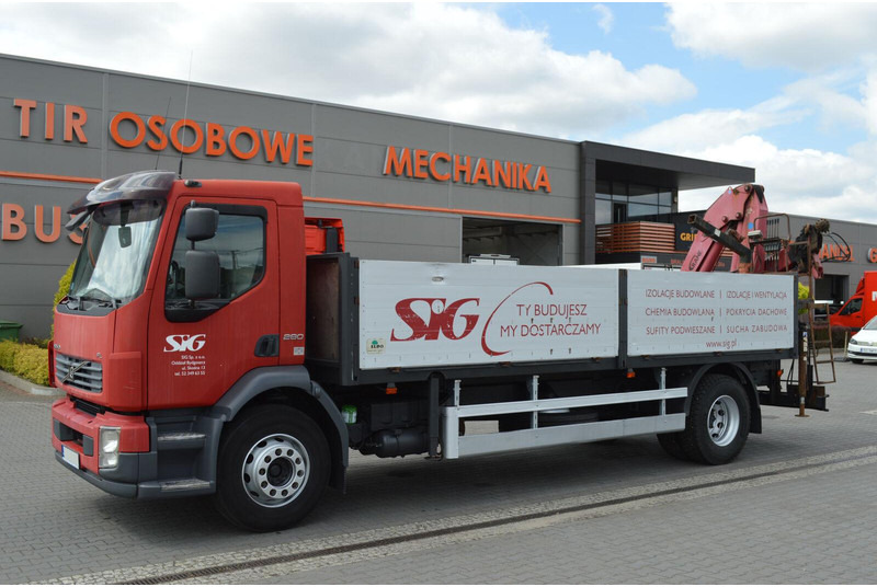 Volvo FL 18.280 Pallet Forks Rotator "22.5 5300 kg HDS AT - Dropside/ Flatbed truck, Crane truck: picture 2 Volvo FL 18.280 Pallet Forks Rotator "22.5 5300 kg HDS AT - Dropside/ Flatbed truck, Crane truck: picture 2