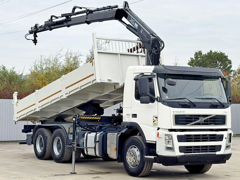 Volvo FM 400 - Tipper, Crane truck: picture 3 Volvo FM 400 - Tipper, Crane truck: picture 3