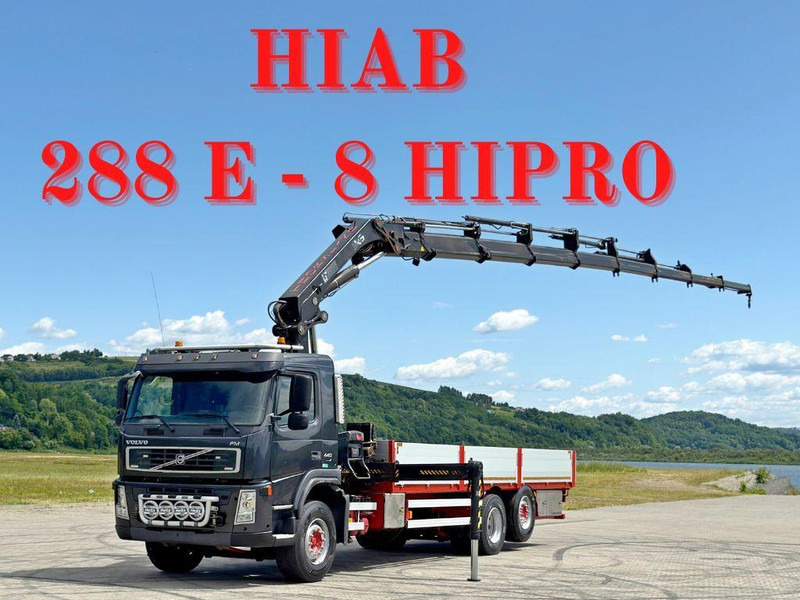 Volvo FM 440 * HIAB 288 E - 8 HIPRO/FUNK * TOPZUSTAND - Dropside/ Flatbed truck, Crane truck: picture 1 Volvo FM 440 * HIAB 288 E - 8 HIPRO/FUNK * TOPZUSTAND - Dropside/ Flatbed truck, Crane truck: picture 1