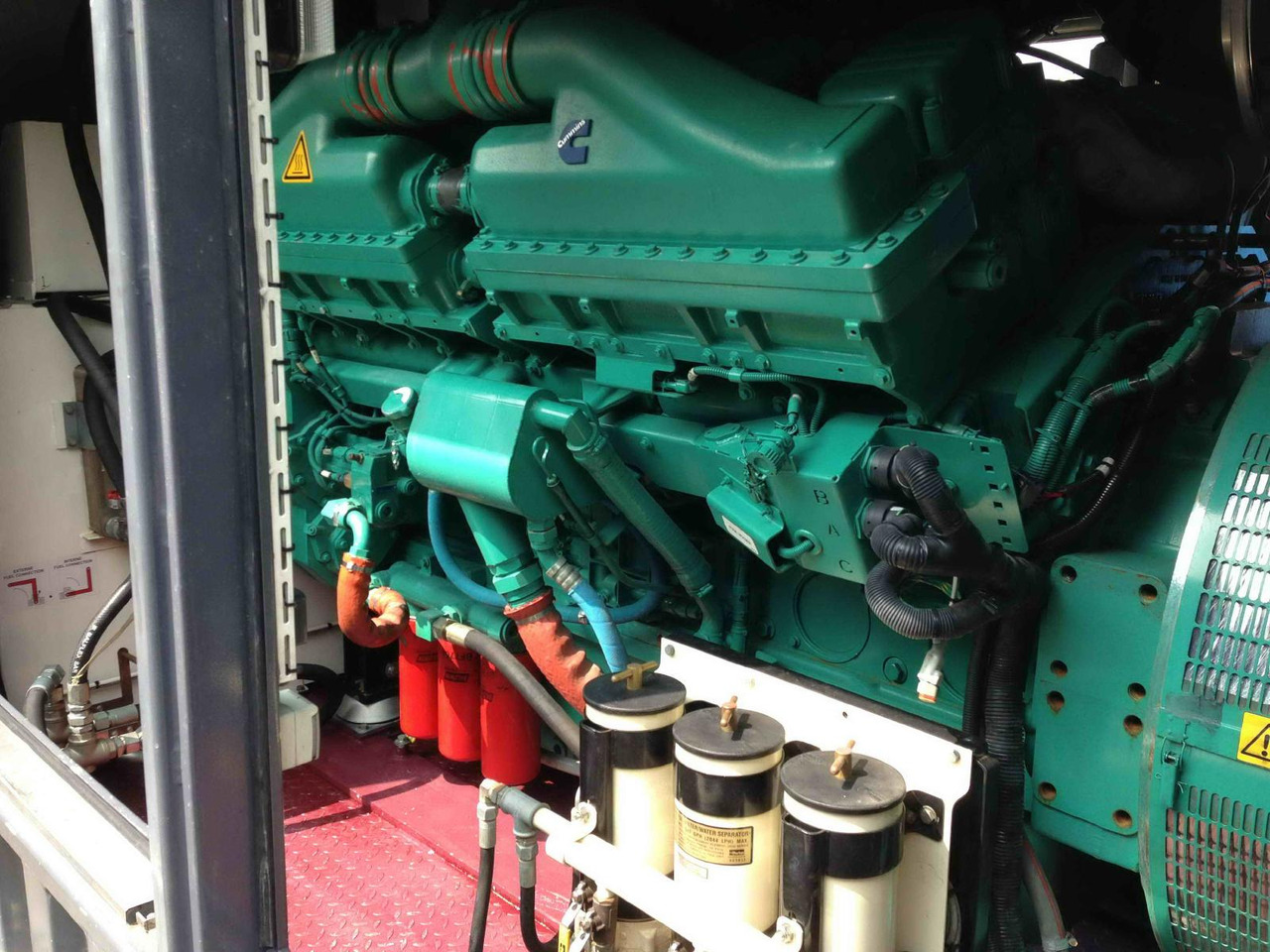 Cummins Generator 1000 KW 1250 KVA powerd by QSK45-G4 Engine - Generator set: picture 4 Cummins Generator 1000 KW 1250 KVA powerd by QSK45-G4 Engine - Generator set: picture 4
