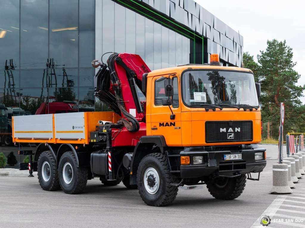 MAN  27.402 F10 6x6 HMF 3620 K4 Hds Crane - Crane truck: picture 5 MAN  27.402 F10 6x6 HMF 3620 K4 Hds Crane - Crane truck: picture 5