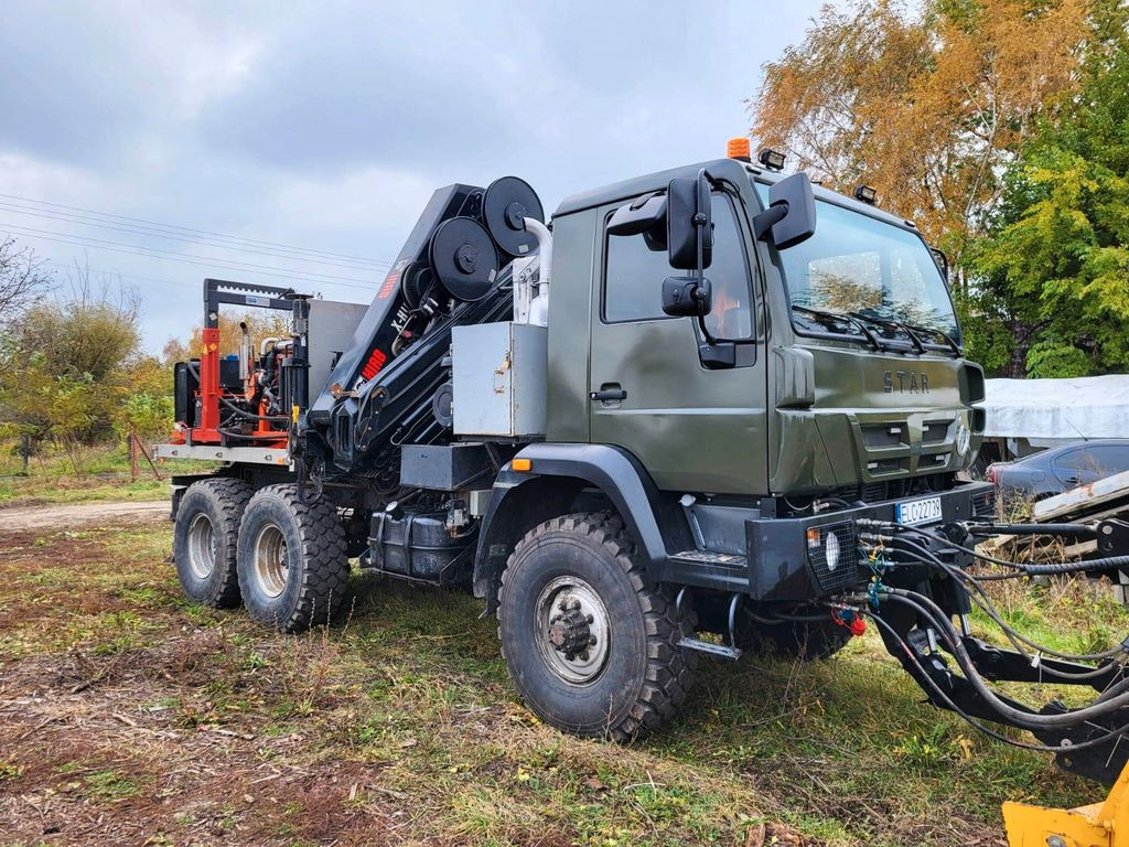 MAN 6x6 Star 266 6x6 HIAB X HIPRO 192 E-6 - Crane truck: picture 3 MAN 6x6 Star 266 6x6 HIAB X HIPRO 192 E-6 - Crane truck: picture 3