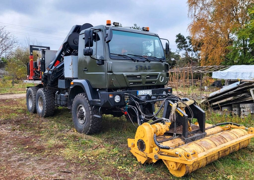 MAN 6x6 Star 266 6x6 HIAB X HIPRO 192 E-6 - Crane truck: picture 1 MAN 6x6 Star 266 6x6 HIAB X HIPRO 192 E-6 - Crane truck: picture 1