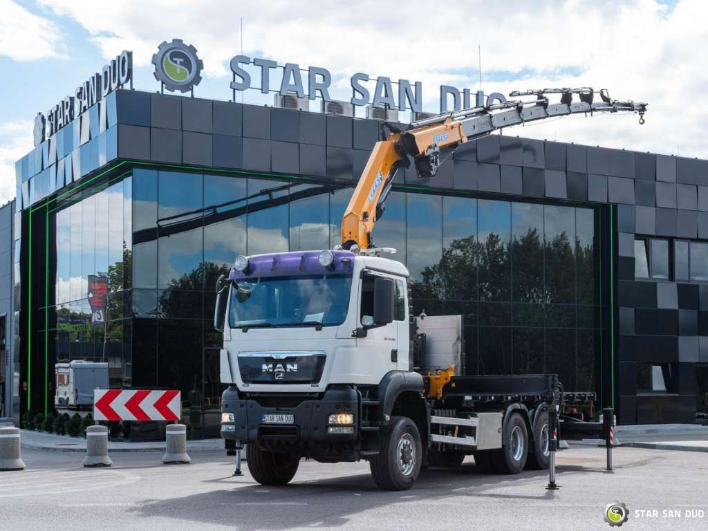 MAN TGS 33.400 6x6 BL EFFER 315/8S HDS Crane 2019 - Crane truck: picture 2 MAN TGS 33.400 6x6 BL EFFER 315/8S HDS Crane 2019 - Crane truck: picture 2