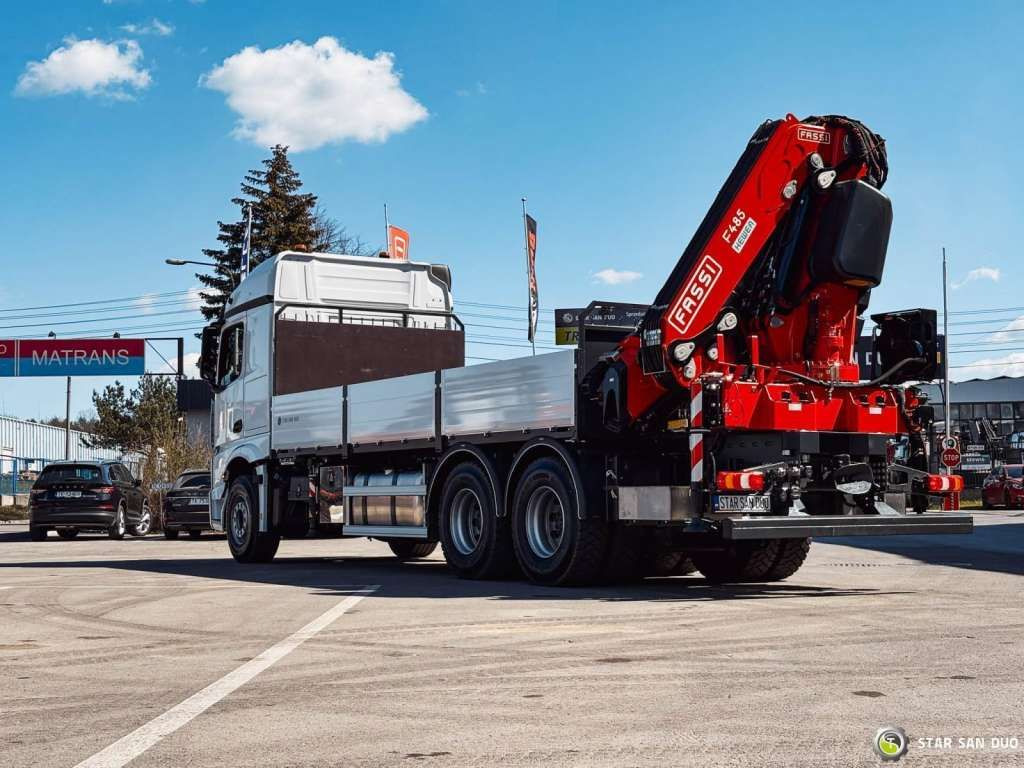 Leasing of  Mercedes-Benz  ACTROS 3351 NEW 6x4 Fassi F485 Crane Mercedes-Benz  ACTROS 3351 NEW 6x4 Fassi F485 Crane: picture 14 Leasing of  Mercedes-Benz  ACTROS 3351 NEW 6x4 Fassi F485 Crane Mercedes-Benz  ACTROS 3351 NEW 6x4 Fassi F485 Crane: picture 14
