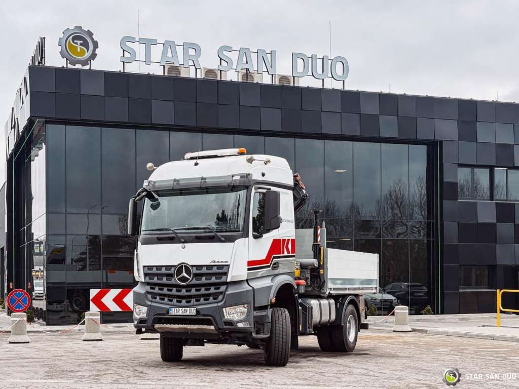 Mercedes-Benz AROCS 1851 4x4 PALFINGER PK 20002 Crane Kran - Crane truck: picture 3 Mercedes-Benz AROCS 1851 4x4 PALFINGER PK 20002 Crane Kran - Crane truck: picture 3