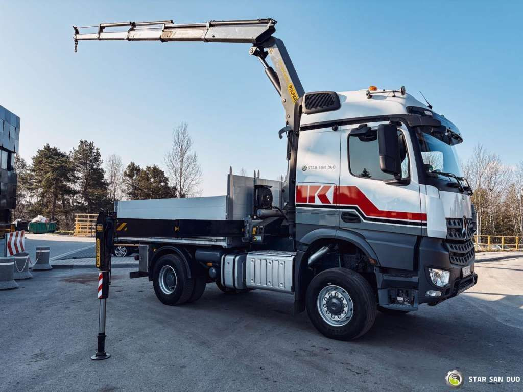 Mercedes-Benz AROCS 1851 4x4 PALFINGER PK 20002 Crane Kran - Crane truck: picture 3 Mercedes-Benz AROCS 1851 4x4 PALFINGER PK 20002 Crane Kran - Crane truck: picture 3