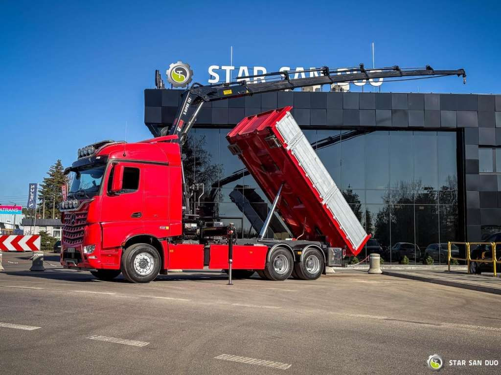 Mercedes-Benz  AROCS 3358L 6x4 HIAB 192X-HIPRO E-6 Crane Kippe - Crane truck: picture 2 Mercedes-Benz  AROCS 3358L 6x4 HIAB 192X-HIPRO E-6 Crane Kippe - Crane truck: picture 2