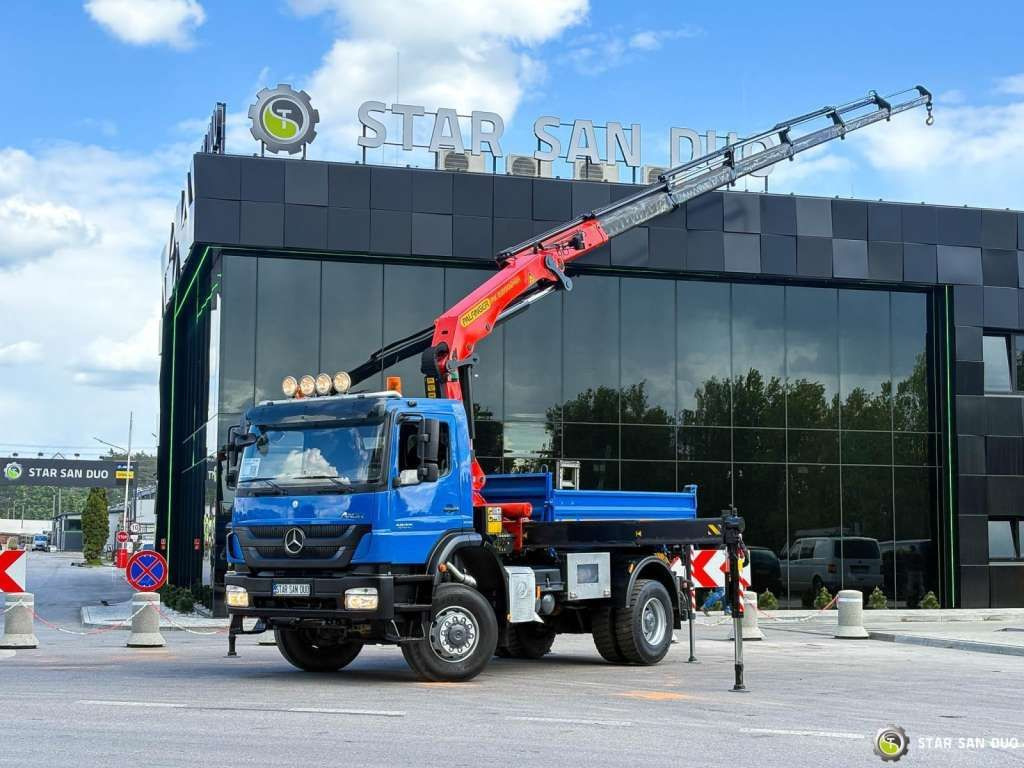 Mercedes-Benz AXOR 1833 4x4 Palfinger PK 22002 EH Crane Winch - Tipper: picture 4 Mercedes-Benz AXOR 1833 4x4 Palfinger PK 22002 EH Crane Winch - Tipper: picture 4