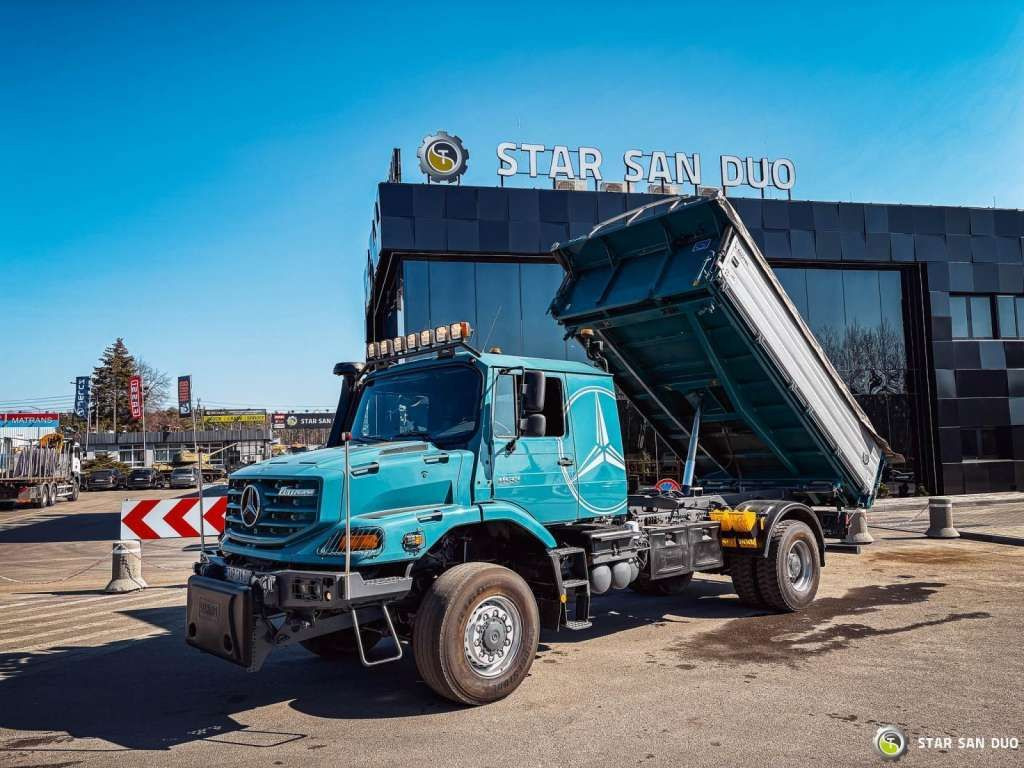 Mercedes-Benz  Zetros 1833 4x4 Kipper Camper Chassis - Tipper: picture 1 Mercedes-Benz  Zetros 1833 4x4 Kipper Camper Chassis - Tipper: picture 1