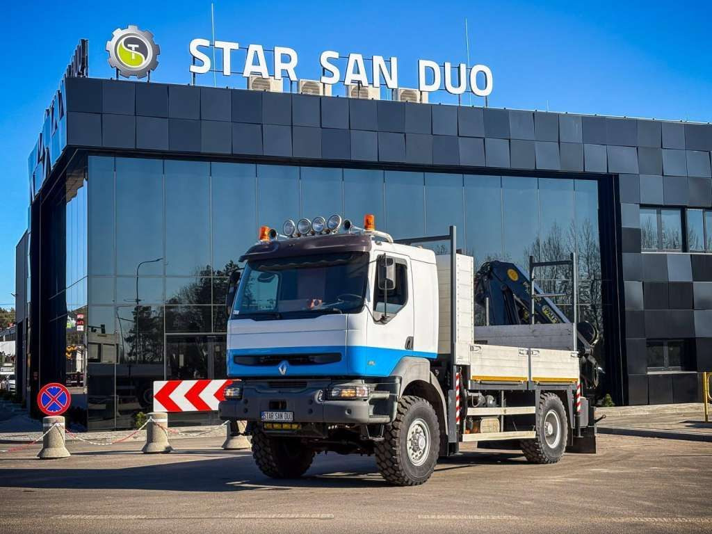 Renault KERAX 270 4x4 PALFINGER PK 16502 CRANE WINCH - Crane truck, Dropside/ Flatbed truck: picture 5 Renault KERAX 270 4x4 PALFINGER PK 16502 CRANE WINCH - Crane truck, Dropside/ Flatbed truck: picture 5