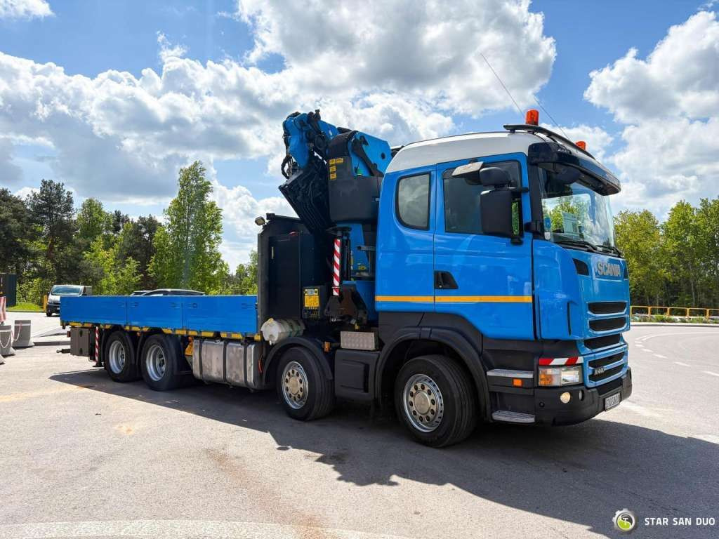 Crane truck Scania  R440 8x4 Palfinger PK50002 FLY JIB Crane Winch: picture 6