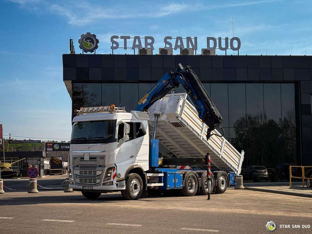 Volvo FH 16.550 8x4 Palfinger PK 34002-SH Crane Kippe - Crane truck: picture 4 Volvo FH 16.550 8x4 Palfinger PK 34002-SH Crane Kippe - Crane truck: picture 4