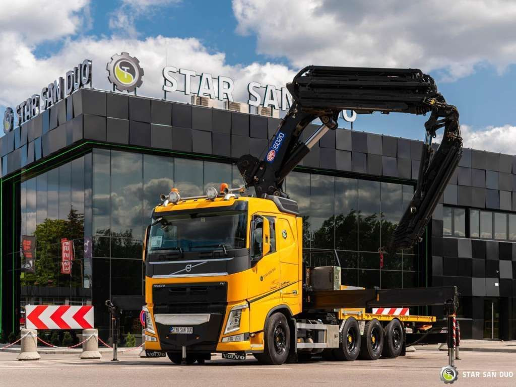 Volvo FH 540 8x4 HMF 6020 Fly Jib Winch - Crane truck: picture 5 Volvo FH 540 8x4 HMF 6020 Fly Jib Winch - Crane truck: picture 5