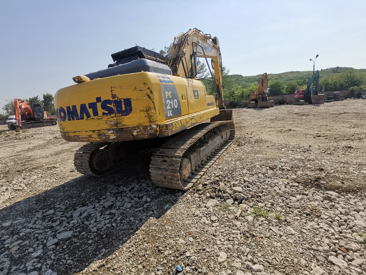 KOMATSU PC210 LC - 8 - Excavator: picture 4 KOMATSU PC210 LC - 8 - Excavator: picture 4