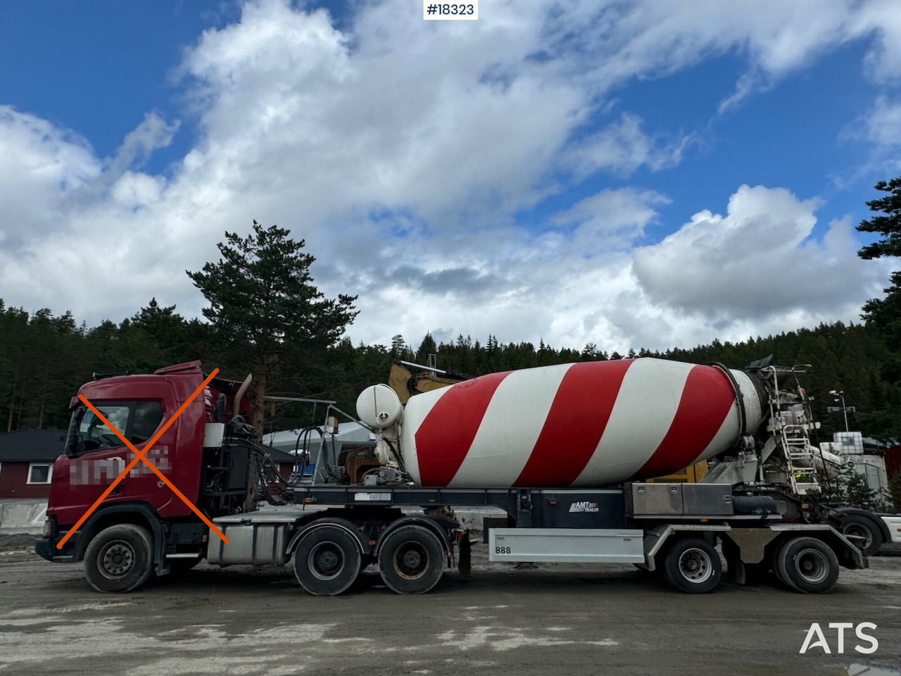 AMT Betongsemi - Concrete mixer truck: picture 2 AMT Betongsemi - Concrete mixer truck: picture 2