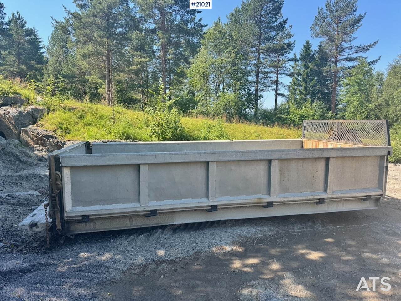 Roll-off container Aluminiumskasse Krokramme: picture 10