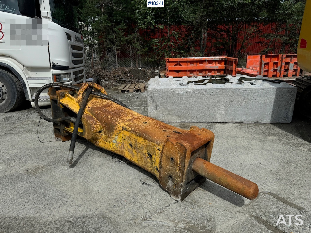 Atlas Pigghammer - Hydraulic hammer: picture 2 Atlas Pigghammer - Hydraulic hammer: picture 2