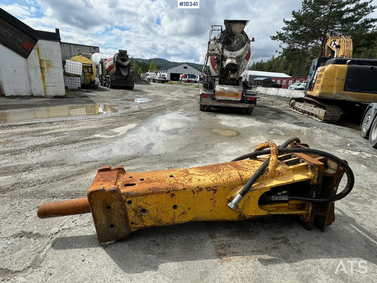 Atlas Pigghammer - Hydraulic hammer: picture 3 Atlas Pigghammer - Hydraulic hammer: picture 3