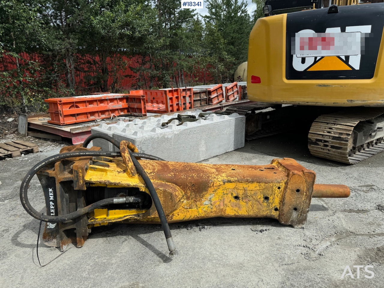 Atlas Pigghammer - Hydraulic hammer: picture 1 Atlas Pigghammer - Hydraulic hammer: picture 1