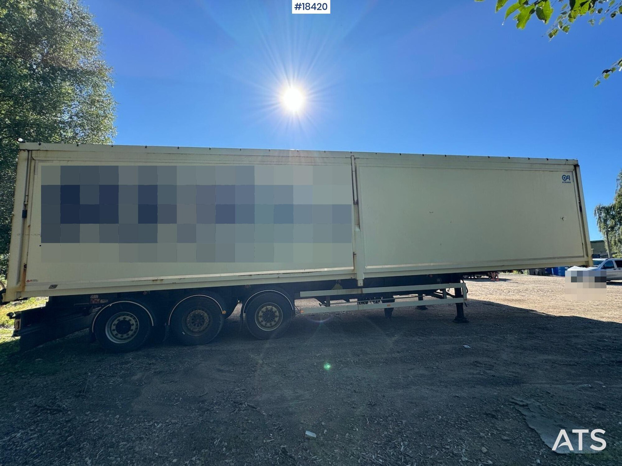 Atrans 2017 Atrans Flishenger - Closed box semi-trailer: picture 3 Atrans 2017 Atrans Flishenger - Closed box semi-trailer: picture 3