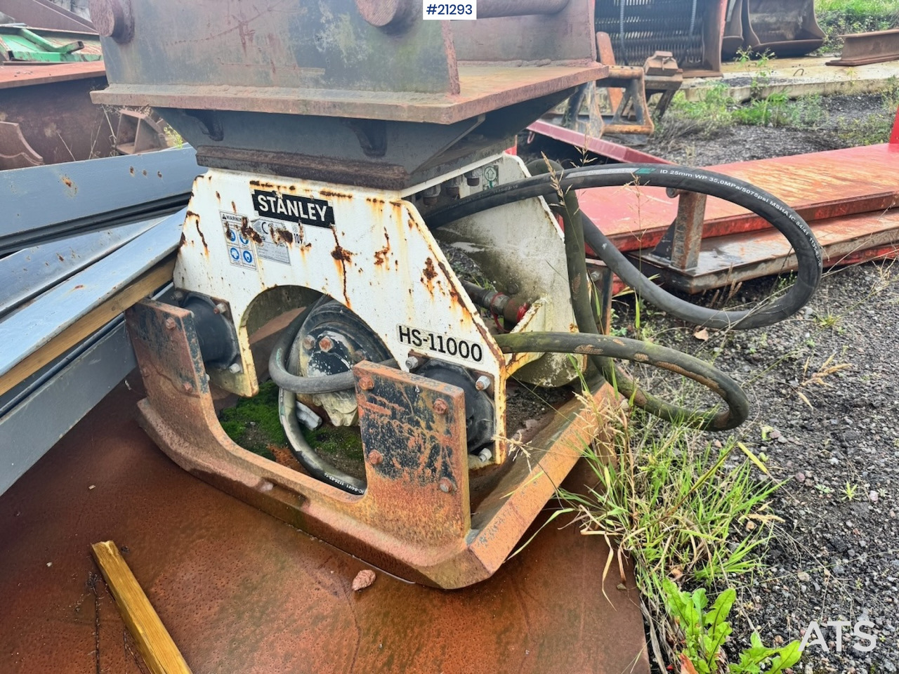 Stanley HS11000 - Attachment for Excavator: picture 2 Stanley HS11000 - Attachment for Excavator: picture 2