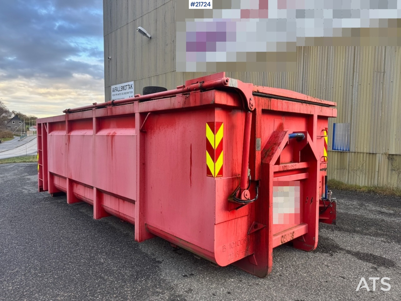 BFAB 2014 BFAB Fisketank til Krokbil - Roll-off container: picture 1 BFAB 2014 BFAB Fisketank til Krokbil - Roll-off container: picture 1