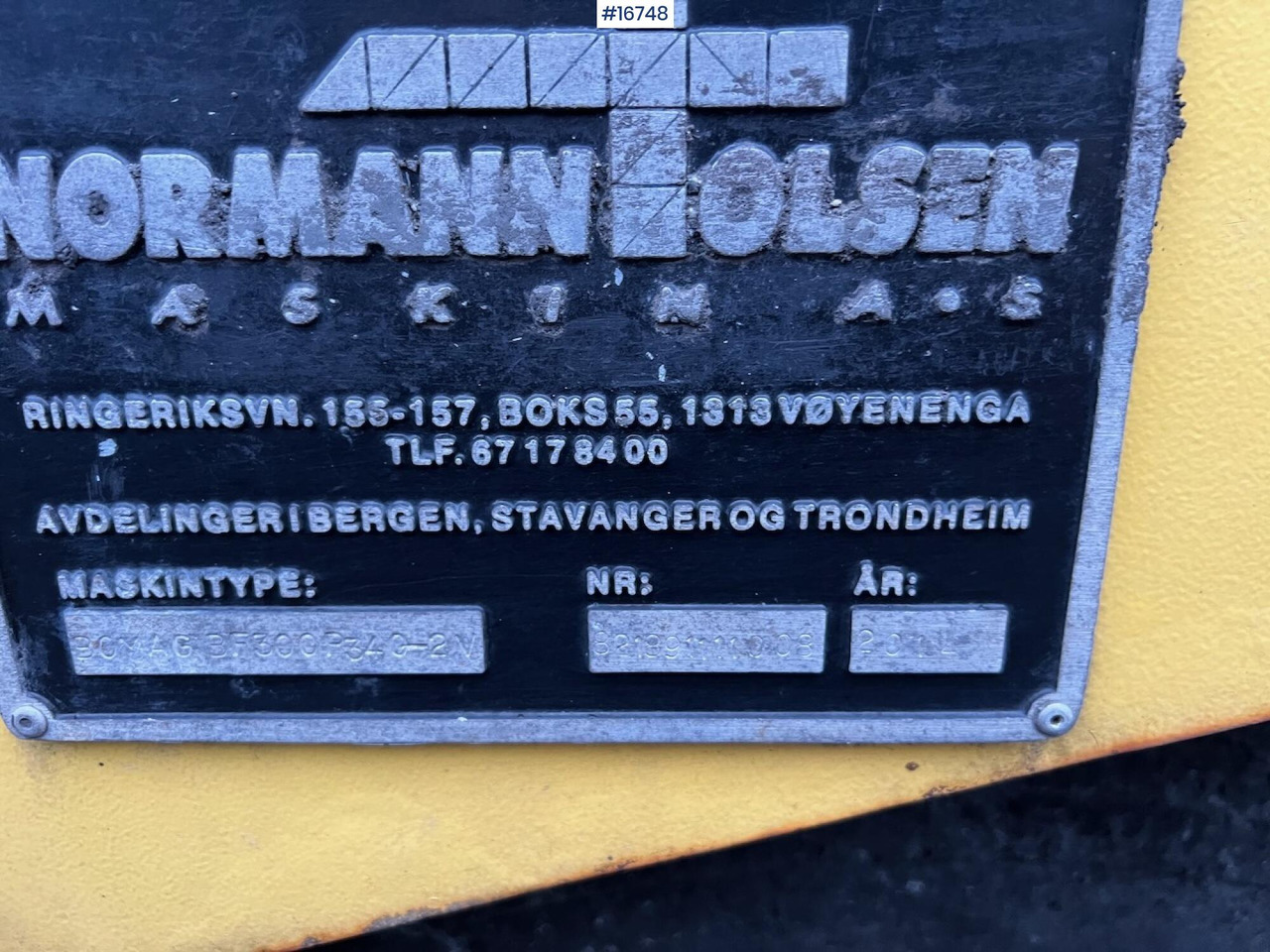 Leasing of Bomag BF 300P Bomag BF 300P: picture 20