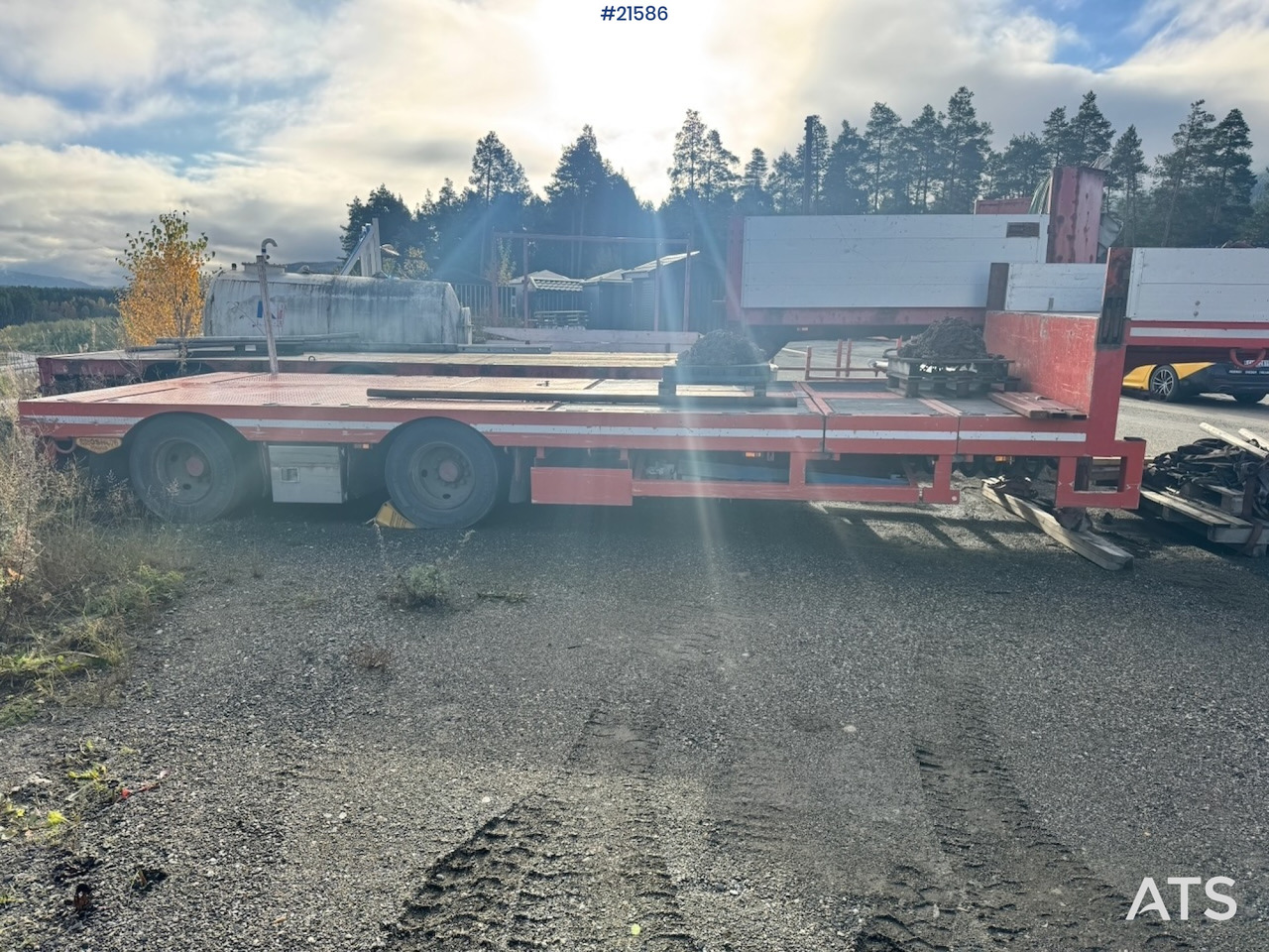 Broshuis Kransemi - Dropside/ Flatbed semi-trailer: picture 4 Broshuis Kransemi - Dropside/ Flatbed semi-trailer: picture 4
