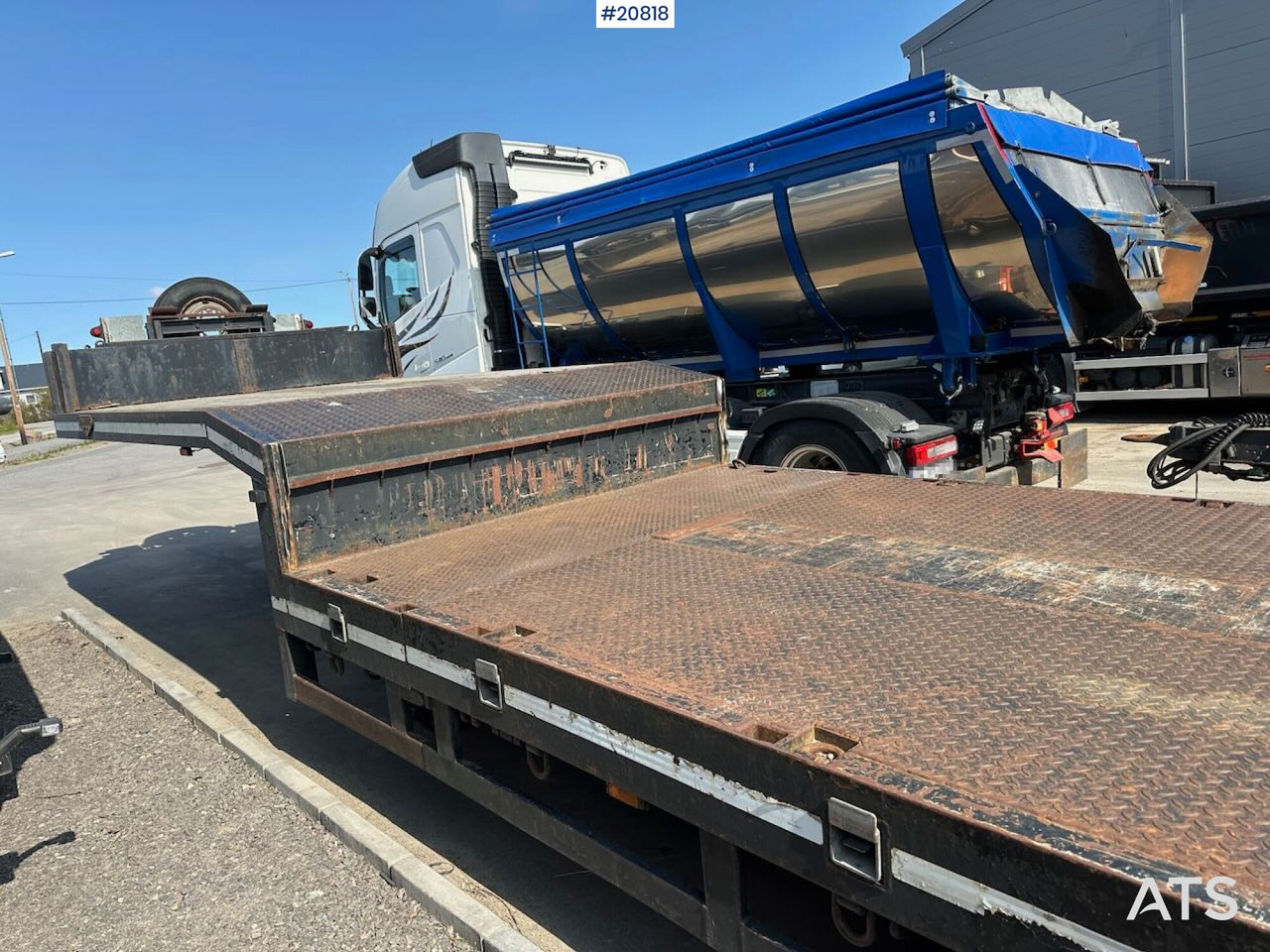 Broshuis Maskinhenger - Low loader semi-trailer: picture 2 Broshuis Maskinhenger - Low loader semi-trailer: picture 2