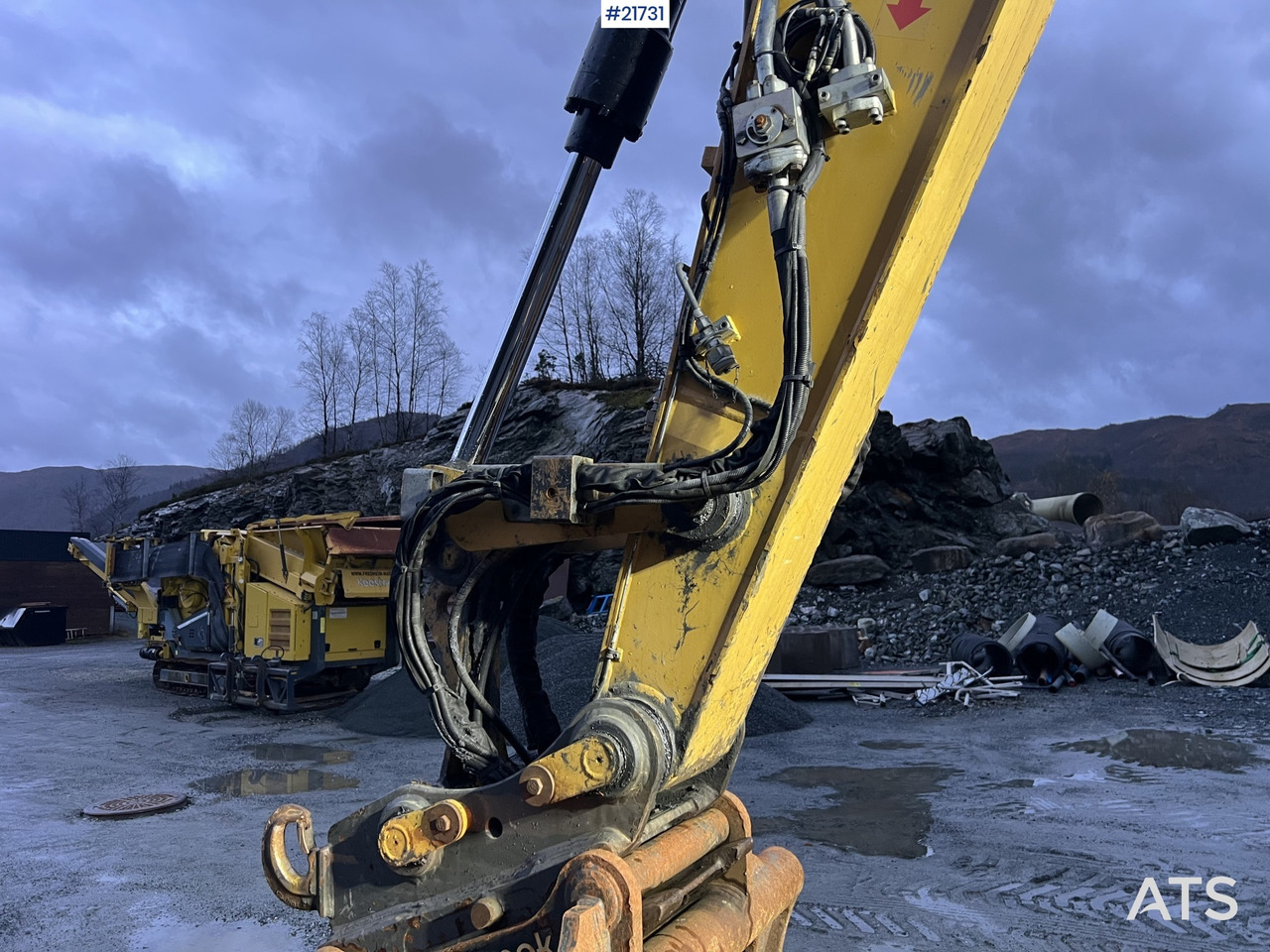 Wheel excavator CAT M318F Hjulmaskin m/ oilquick og tannskuffe: picture 21