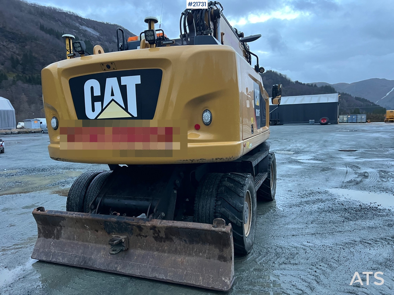 Wheel excavator CAT M318F Hjulmaskin m/ oilquick og tannskuffe: picture 9